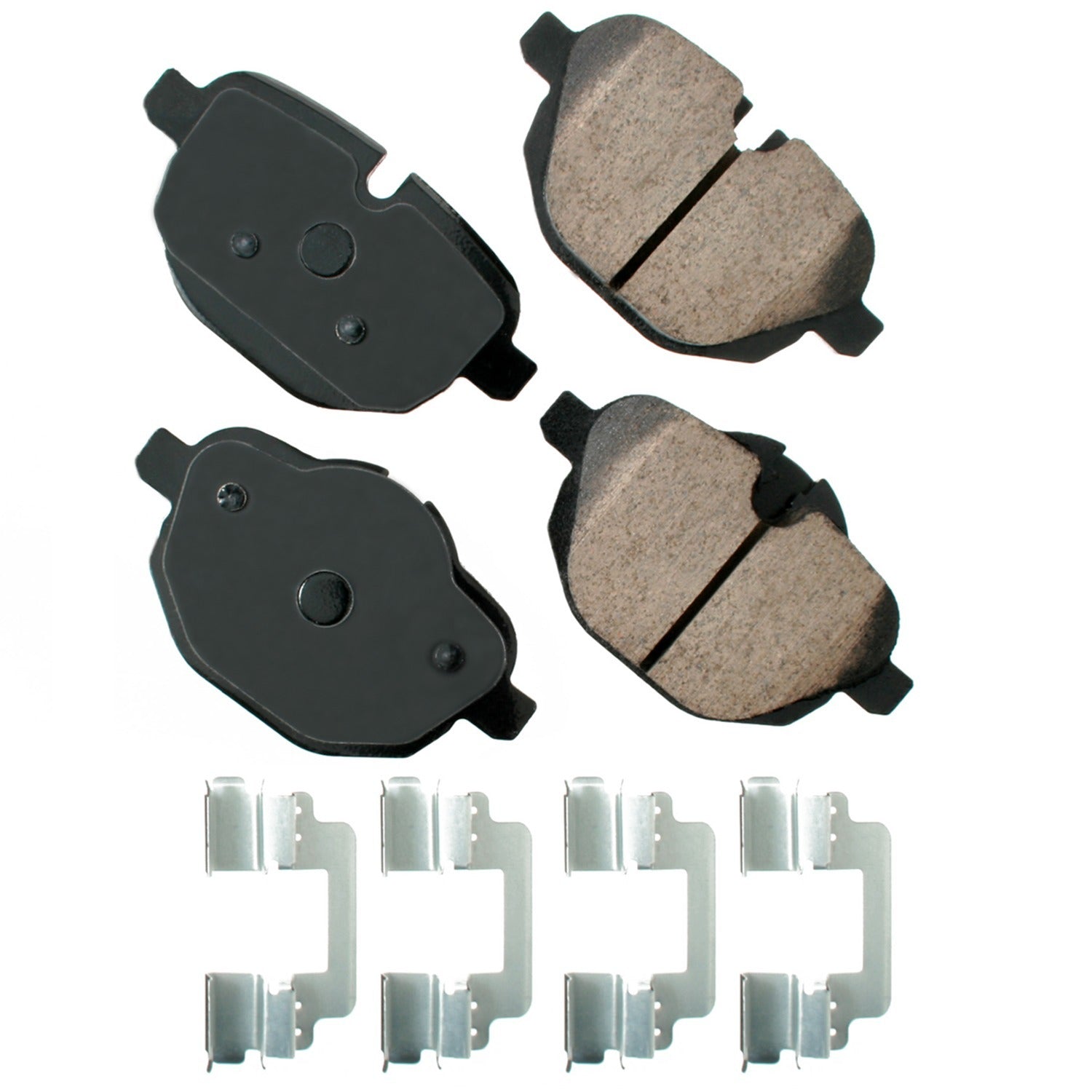 Akebono Brake Corporation EUR1473 Euro Ultra-Premium Rear Brake Pads for BMW 2011-2023