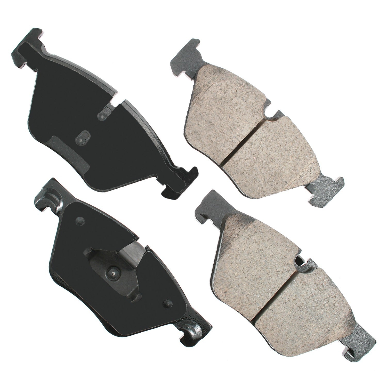 Akebono Brake Corporation EUR1504 Euro Ultra-Premium Front Brake Pads for BMW 528i (2011-2016) xDrive 2012-2016