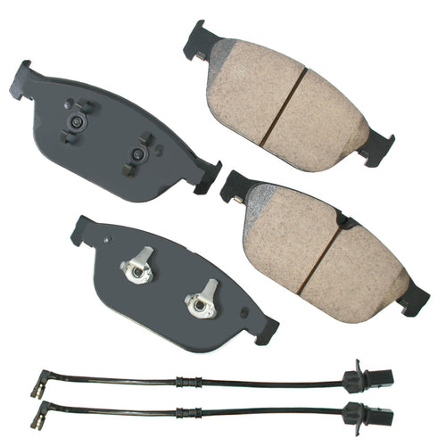 Akebono Brake Corporation EUR1546 Euro Ultra-Premium Front Brake Pads