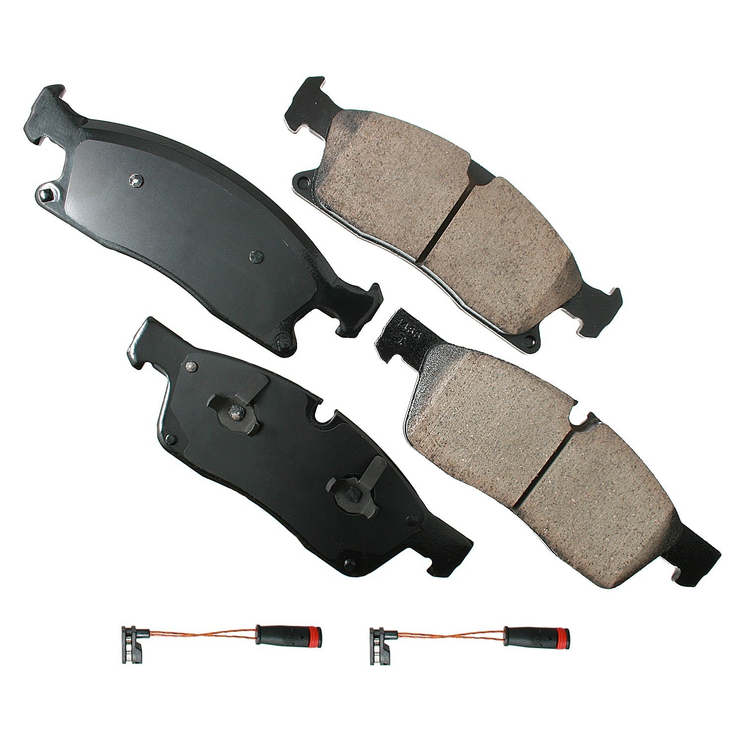Akebono Brake Corporation EUR1629 Euro Ultra-Premium Front Brake Pads for Mercedes-Benz 2012-2019