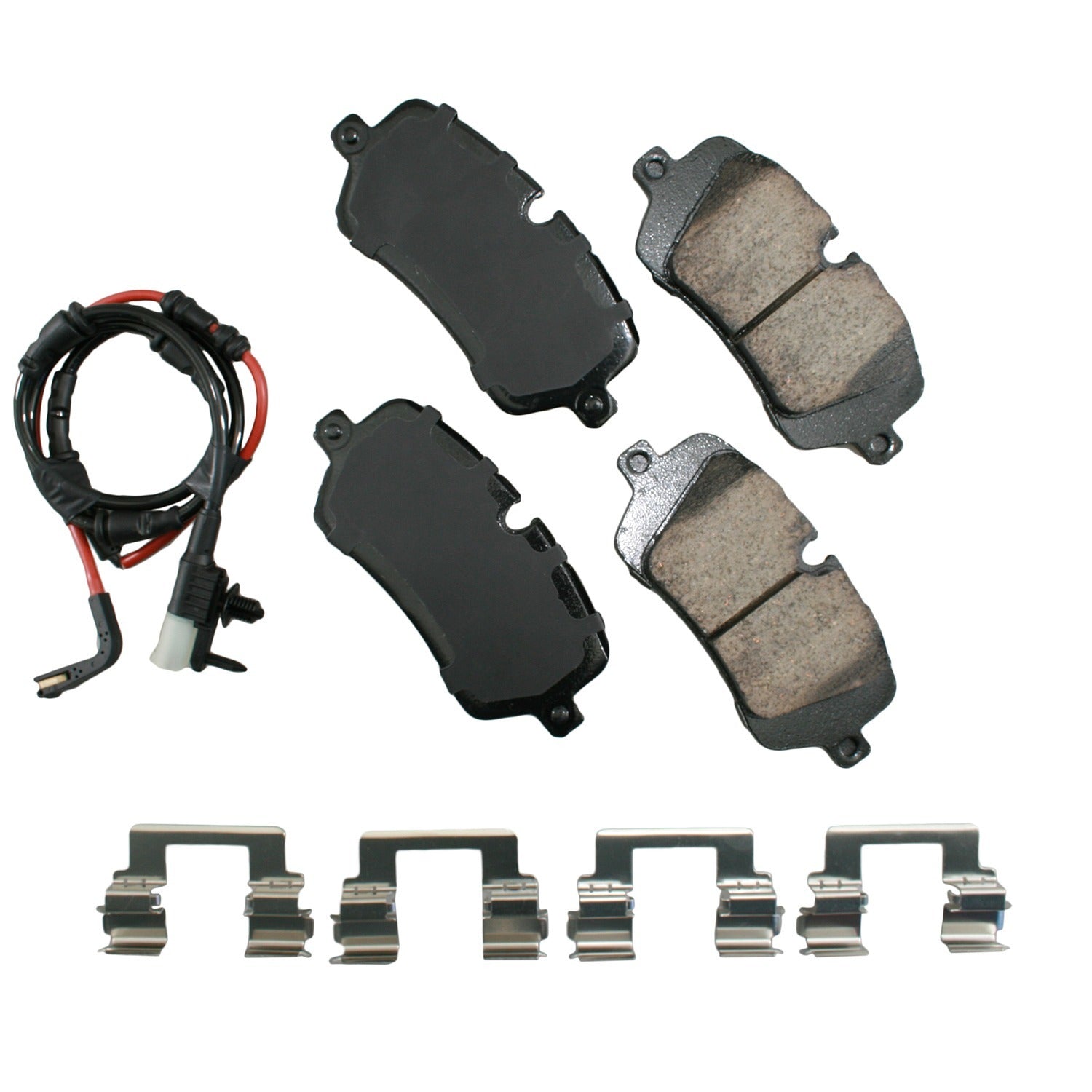 Akebono Brake Corporation EUR1692 Euro Ultra-Premium Rear Brake Pads for Land Rover Discovery 2013-2018