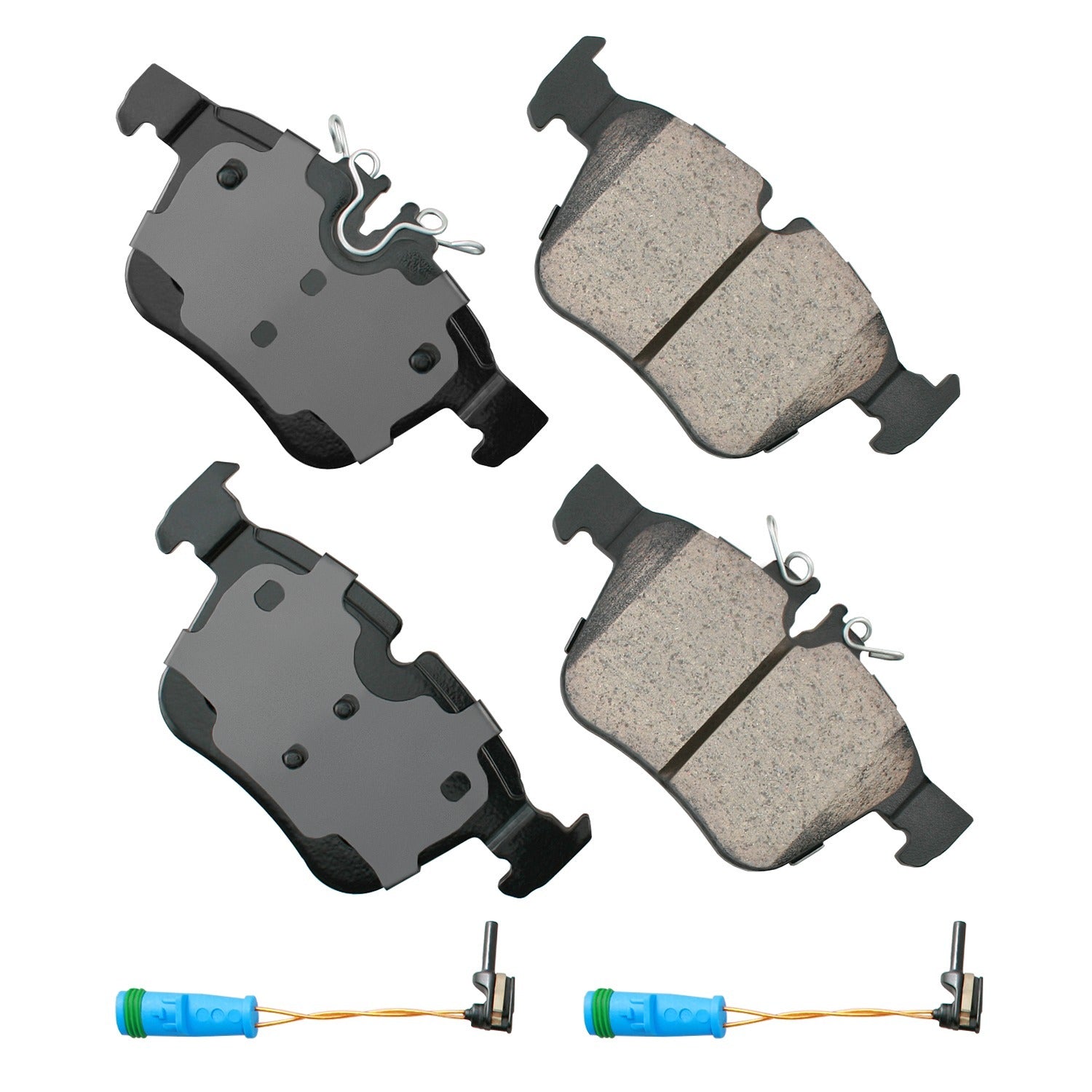 Akebono Brake Corporation EUR1795 Euro Ultra-Premium Rear Brake Pads for Mercedes-Benz C-Class (2015-2023)