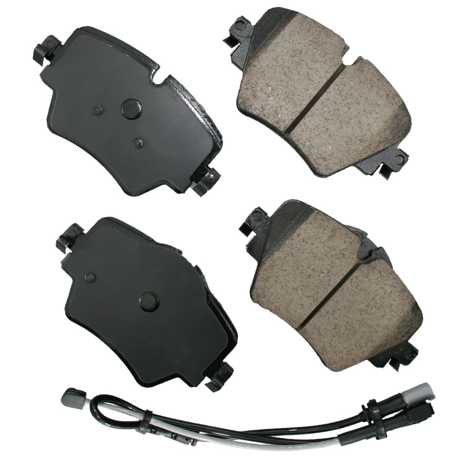 Akebono Brake Corporation EUR1892 Euro Ultra-Premium Front Brake Pads for BMW Compact SUVs and Mini Coopers