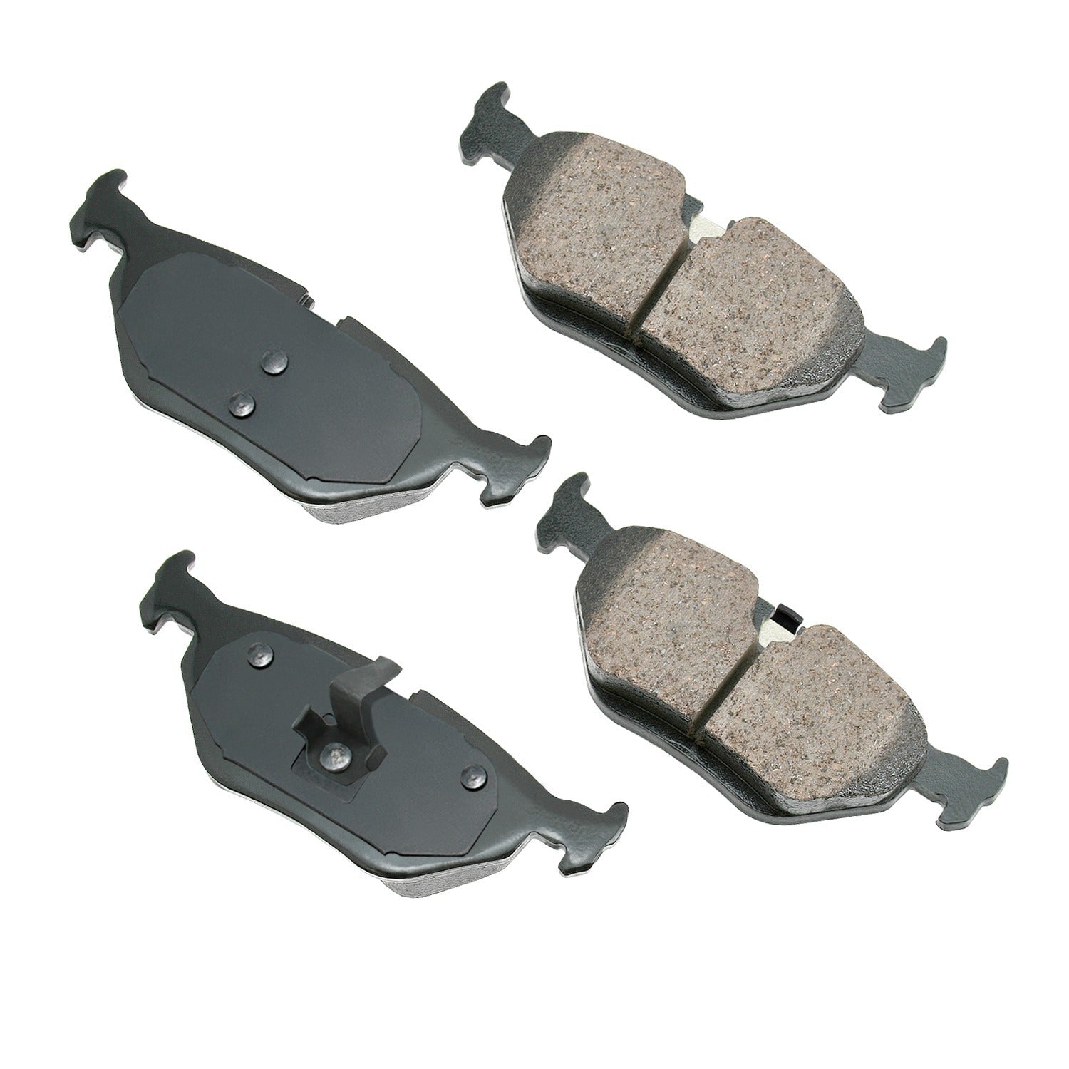 Akebono Brake Corporation EUR763 Rear Brake Pads for BMW 3-Series 1995-2006