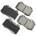 Akebono Brake Corporation EUR847 Euro Ultra-Premium Front Brake Pads for Mercedes-Benz C32 AMG 2002-2004, 16mm Thick