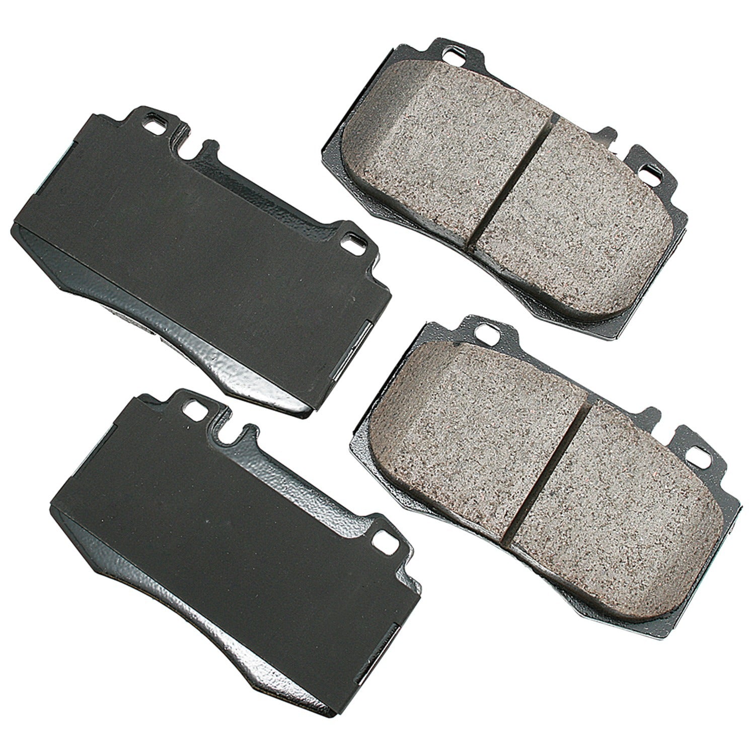 Akebono Brake Corporation EUR847 Euro Ultra-Premium Front Brake Pads for Mercedes-Benz C32 AMG 2002-2004, 16mm Thick
