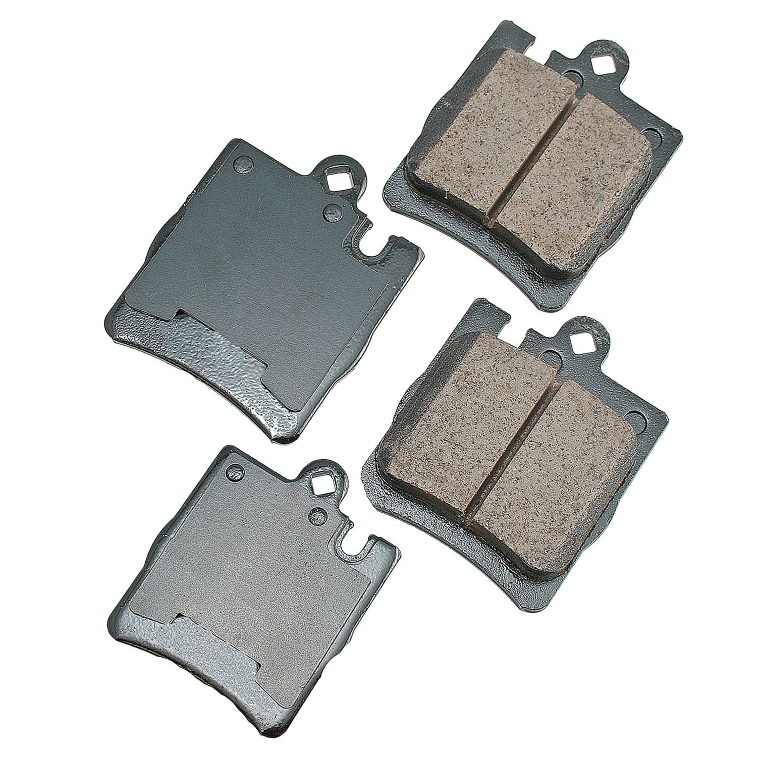 Akebono Brake Corporation EUR873 Rear Brake Pads for Mercedes-Benz C-Class 2000-2009
