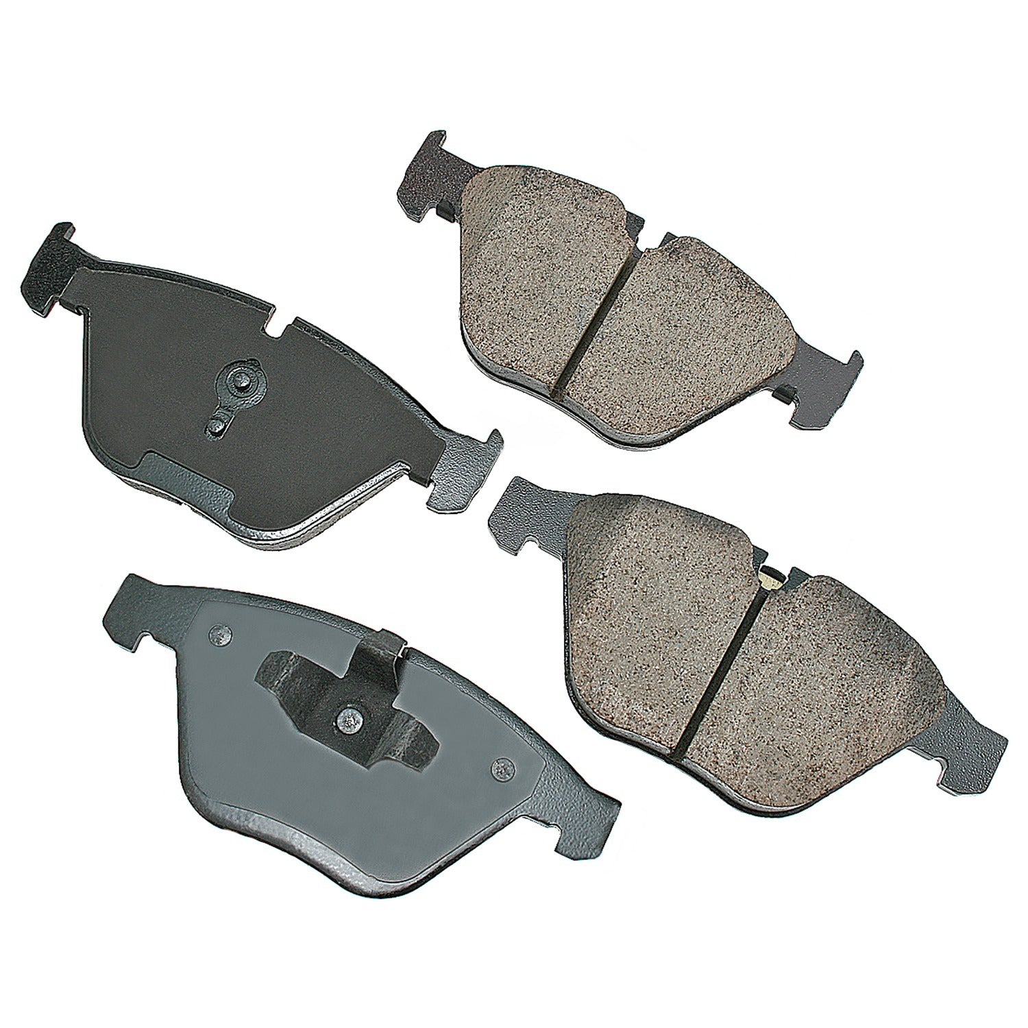 Akebono Brake Corporation EUR918A Euro Ultra-Premium Front Brake Pads for BMW 2007-2015