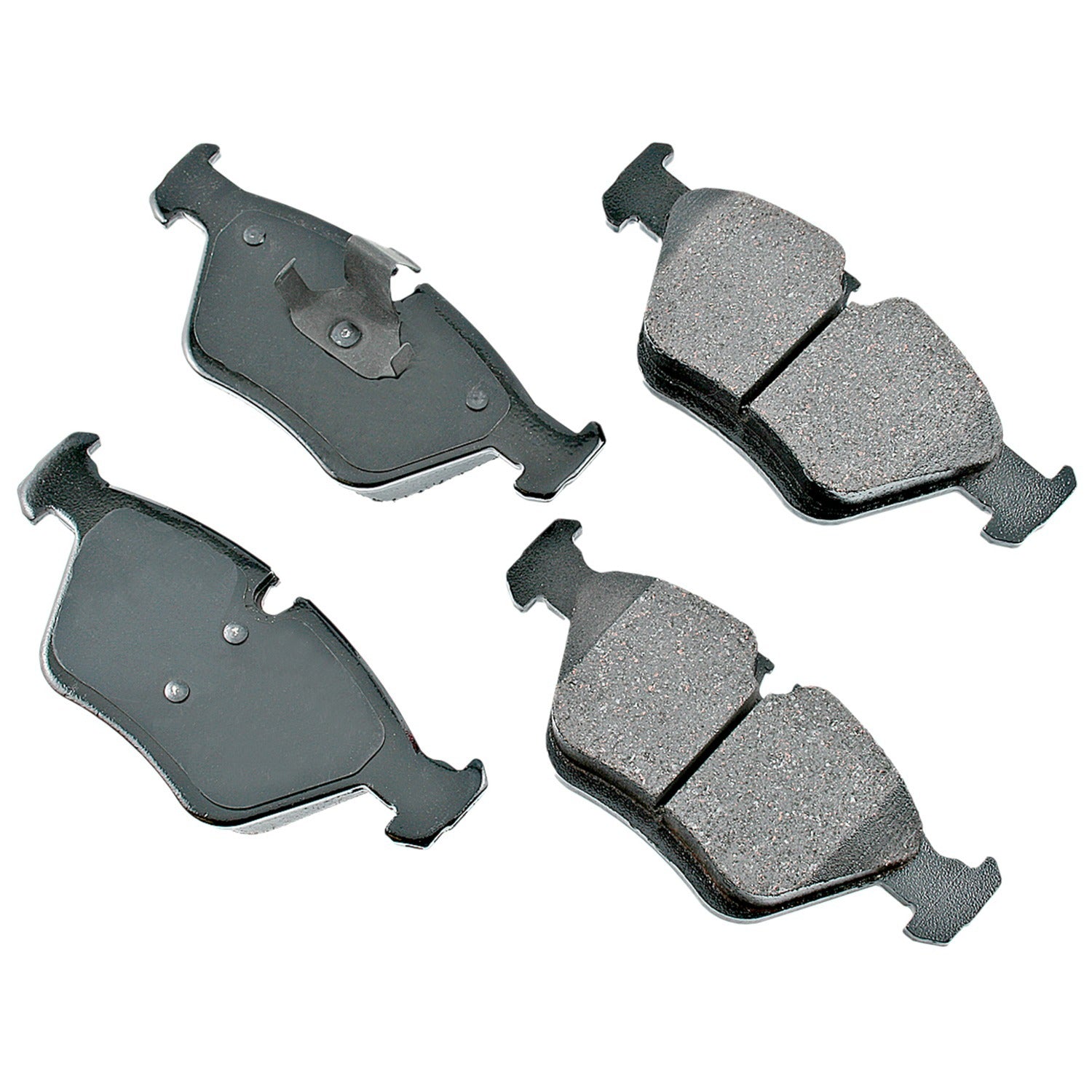 Akebono Brake Corporation EUR946 Euro Ultra-Premium Front Brake Pads for BMW 3 Series (2001-2006)