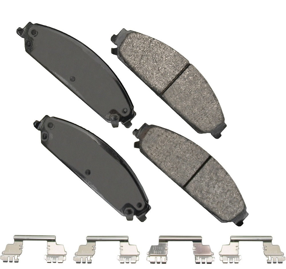 Akebono Brake Corporation SDF1058 Severe Duty Front Brake Pads for Dodge Charger 2006-2021