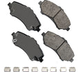 Akebono Brake Corporation SDF1273 Severe Duty Front Brake Pads for Dodge Ram 2012-2015