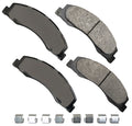 Akebono Brake Corporation SDF1328 Front Severe Duty Brake Pads for Ford E-Series Vans 2008-2024