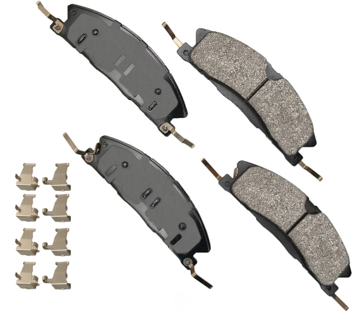 Akebono Brake Corporation SDF1611A Front Severe Duty Brake Pads for Ford Fullsize Cars