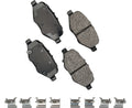 Akebono Brake Corporation SDF1612 Severe Duty Rear Brake Pads for Ford Fullsize Cars and SUVs