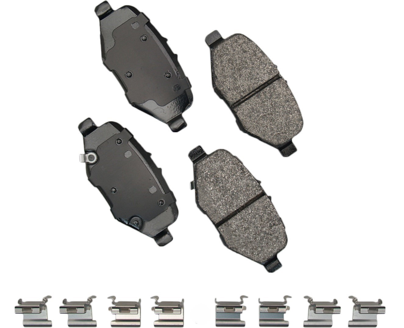 Akebono Brake Corporation SDF1612 Severe Duty Rear Brake Pads for Ford Fullsize Cars and SUVs
