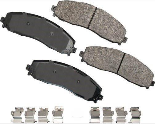 Akebono Brake Corporation SDF1691 Rear Severe Duty Brake Pads for Ford F-250 and F-350 Trucks (2013-2024)