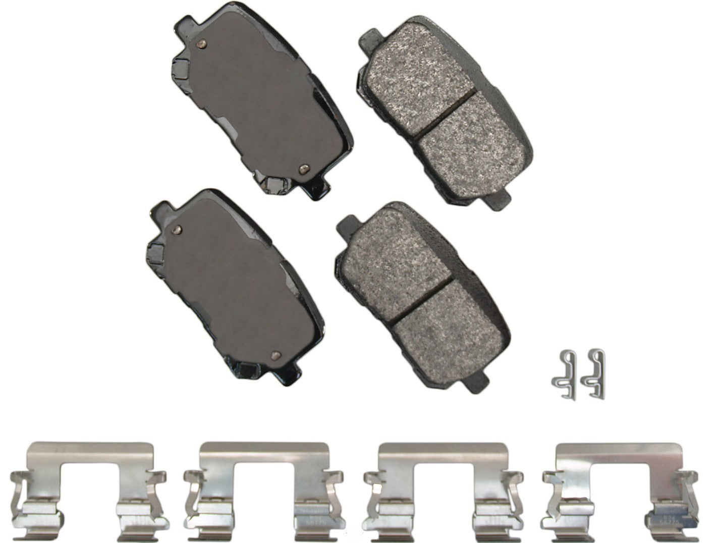 Akebono Brake Corporation SDF1766 Rear Severe Duty Brake Pads for Dodge Charger 2014-2023