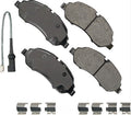 Akebono Brake Corporation SDF1774A Front Severe Duty Brake Pads for Ford Transit Van 2015-2024