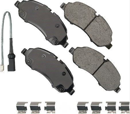 Akebono Brake Corporation SDF1774A Front Severe Duty Brake Pads for Ford Transit Van 2015-2024