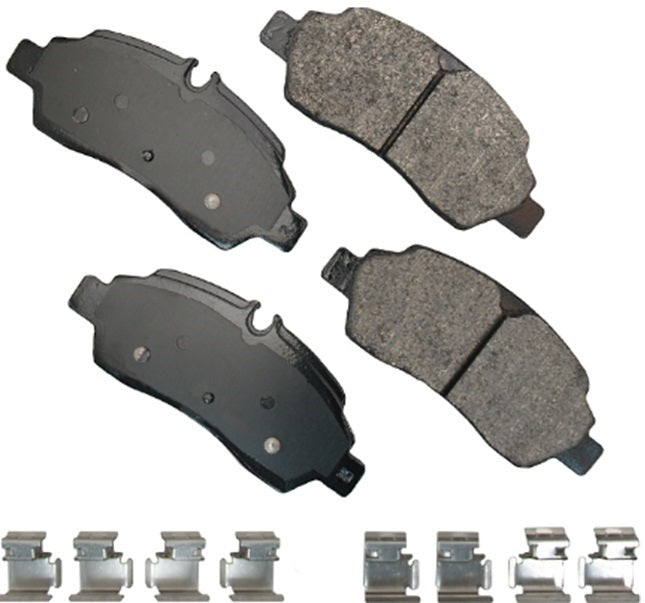 Akebono Brake Corporation SDF1775 Rear Brake Pads for Ford Transit Van 2015-2021