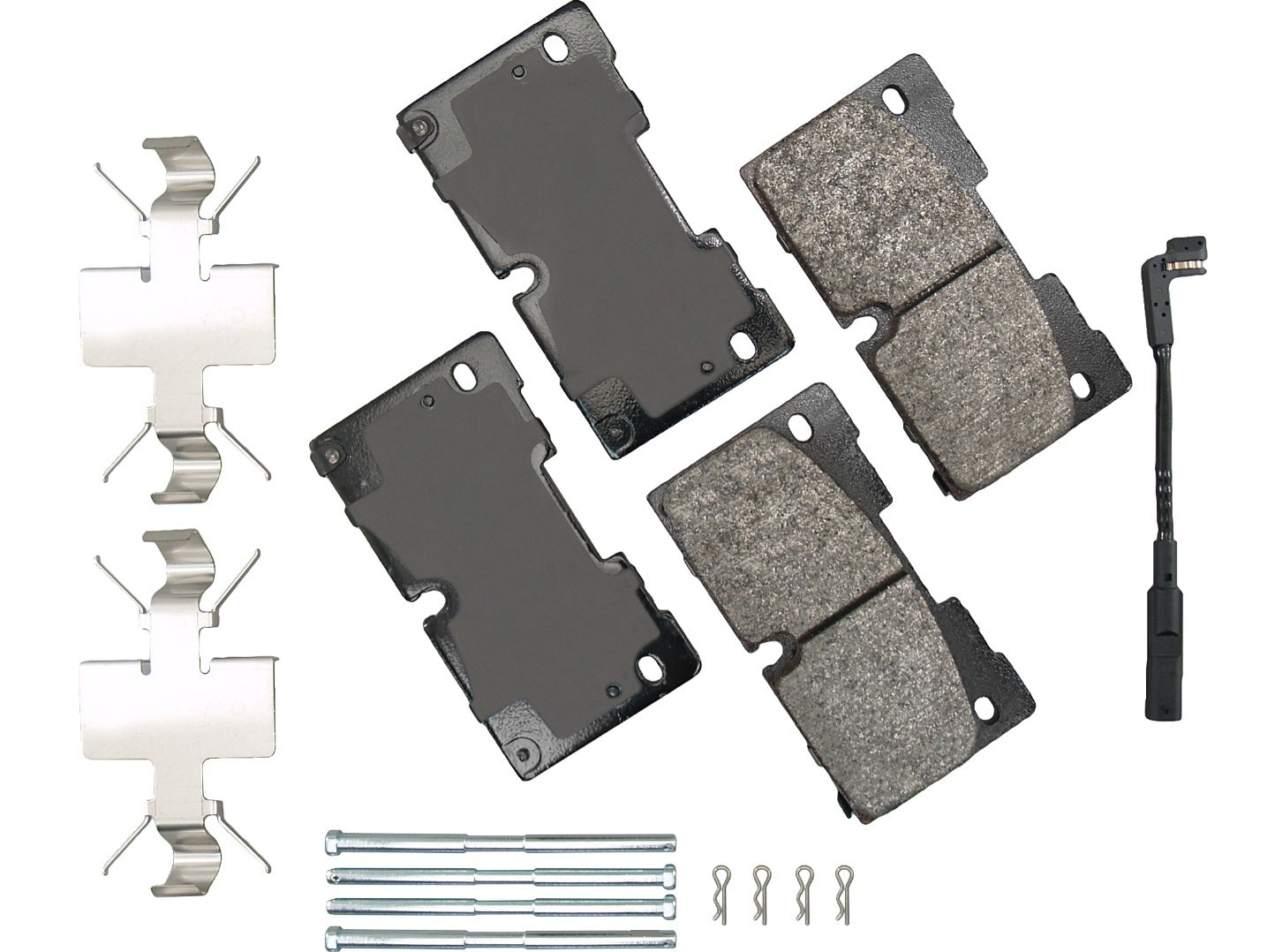 Akebono Brake Corporation SDF2173 Front Severe Duty Brake Pads for GM Fullsize SUVs and Trucks