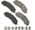 Akebono Brake Corporation SDF2225 Rear Brake Pads for Dodge Ram 2500 and 3500 (2019-2024) Severe Duty Set of 4
