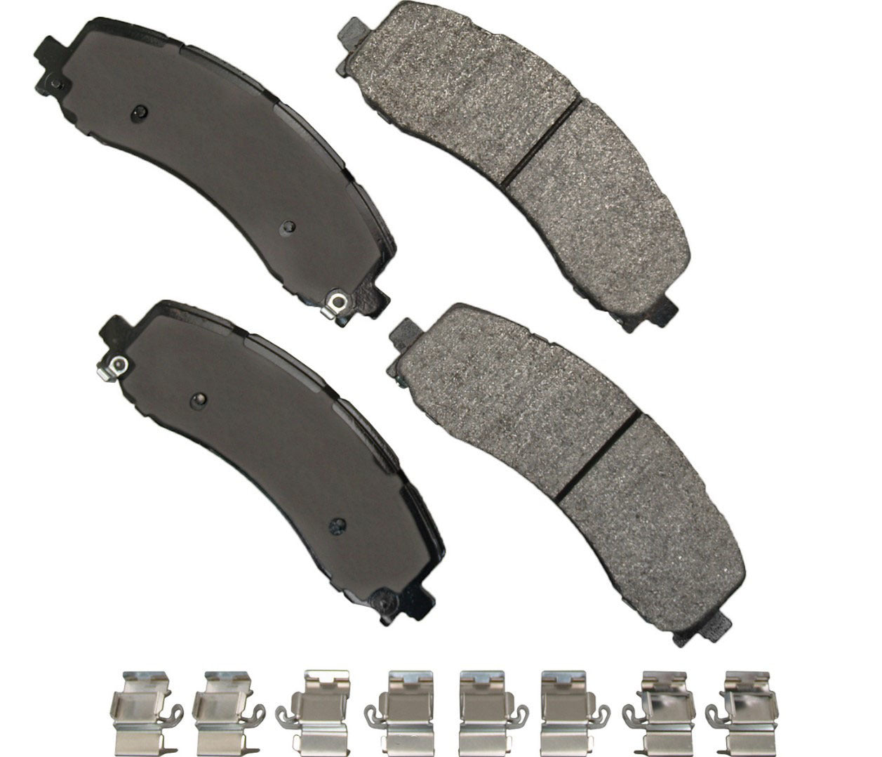 Akebono Brake Corporation SDF2225 Rear Brake Pads for Dodge Ram 2500 and 3500 (2019-2024) Severe Duty Set of 4