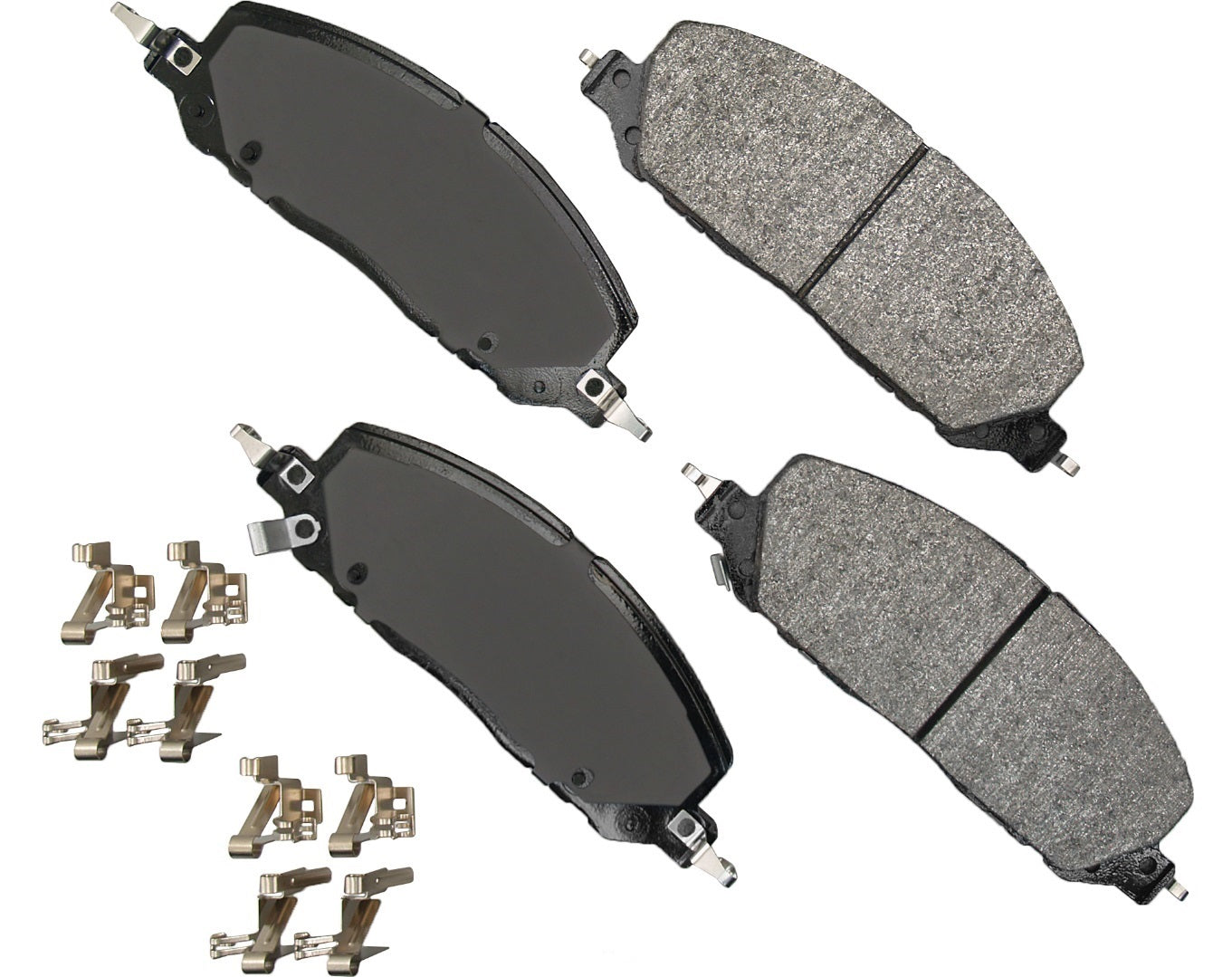 Akebono Brake Corporation SDF2229 Front Severe Duty Brake Pads for Ford Fullsize SUVs 2020-2024