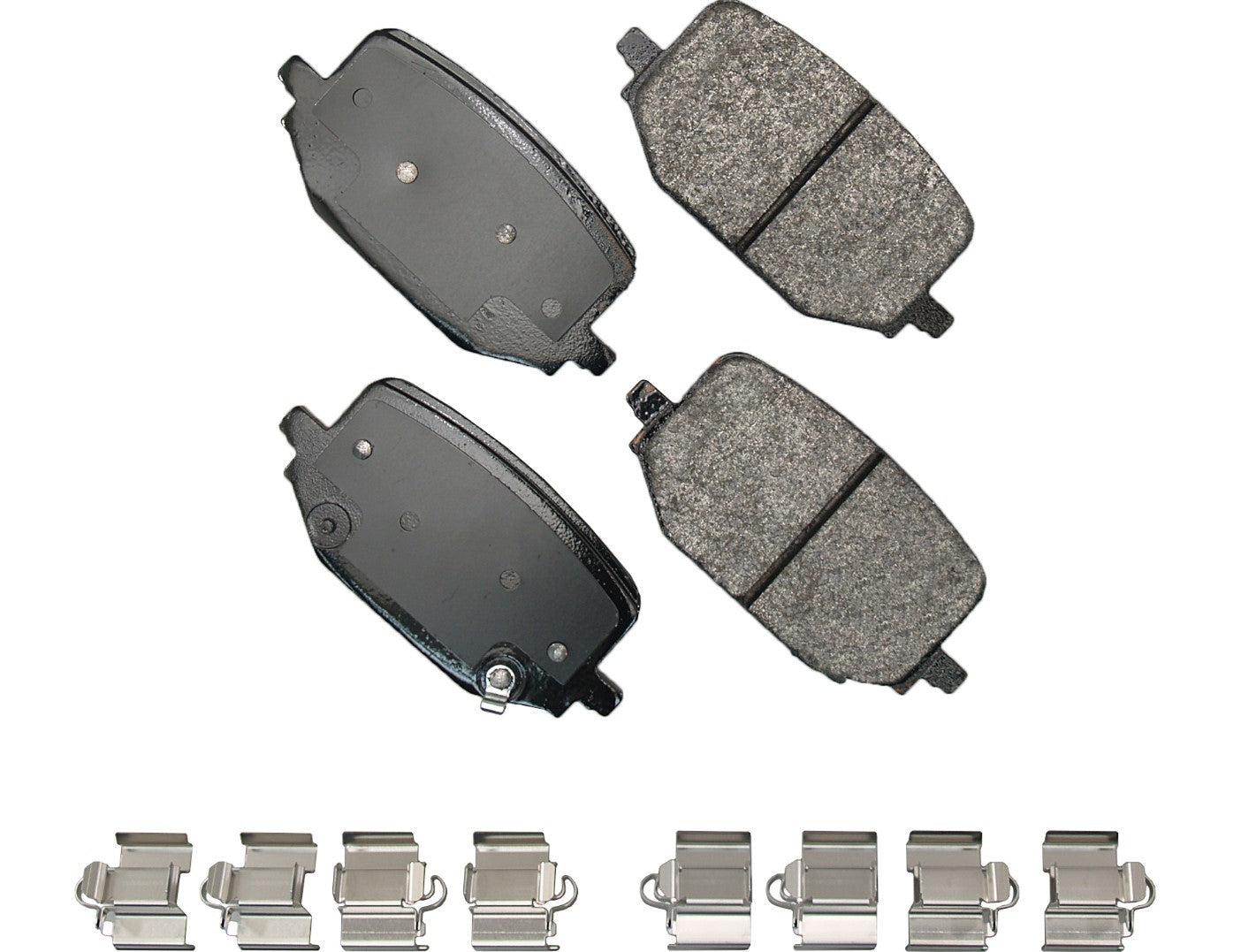Akebono Brake Corporation SDF2231 Rear Severe Duty Brake Pads for Ford Fullsize SUVs 2020-2024