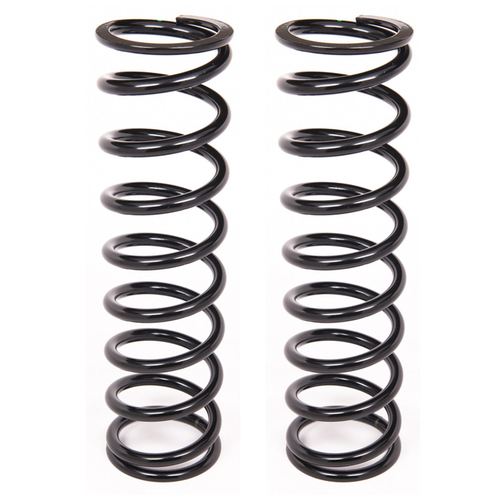 Aldan American Coil Over Spring Pair 12 Inch Length 2.5 Inch Inner Diameter 180 lb/in Steel Black Powder Coat