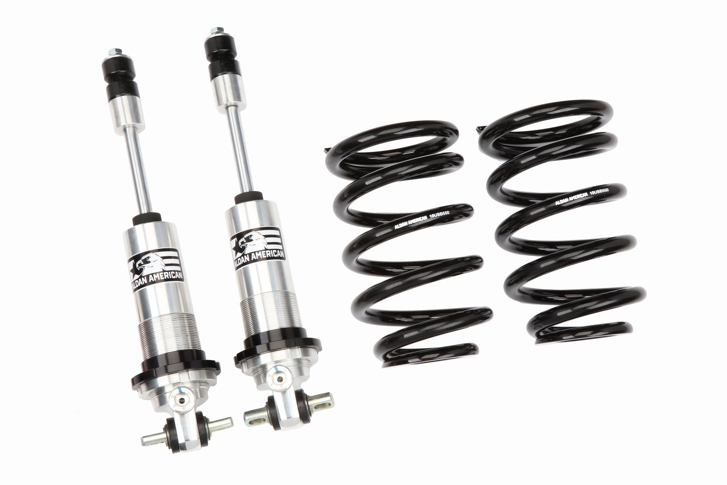 Aldan American 300132 Phantom Series Twintube Front Coil-Over Shock Kit for GM B-Body 1978-1996