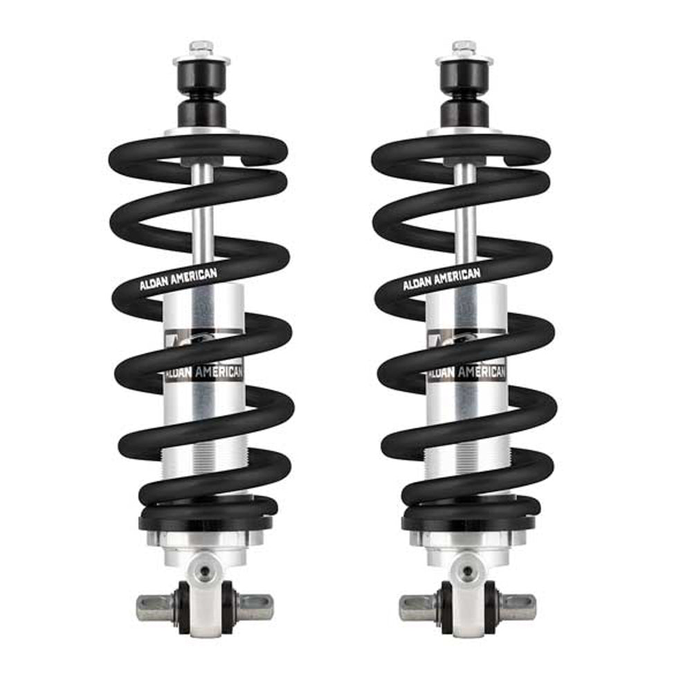 Aldan American 300134 Phantom Series TwinTube Coil-Over Shock Kit for Front Chevrolet Corvette 1963-1982, Single Adjustable, 450 lb/in Spring Rate