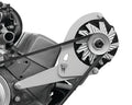 Alan Grove Components Alternator Bracket for Small Block Chevy with Short Water Pump Mounting, Driver Side, Natural Steel