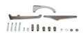 Alan Grove Components 213R-LOW Alternator Bracket for Small Block Chevy with Low Mount Water Pump and Exhaust Mount