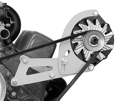 Alan Grove Components SBC LWP Low Profile Alternator Bracket Driver Side for Small Block Chevy