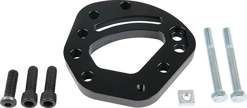 ALLSTAR Performance ALL48501 Power Steering Pump Bracket Kit for Small Block Chevy, Head Mount, Aluminum, Black Anodized, Driver Side