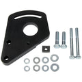 Allstar Performance ALL48502 Power Steering Pump Bracket Kit for Small Block Chevy, Driver Side, Aluminum, Black Anodized, Short Water Pump