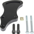 Allstar Performance ALL48503 Power Steering Pump Bracket Kit for Small Block Chevy, Driver Side, Block Mount, Aluminum, Black Anodized, Short Water Pump