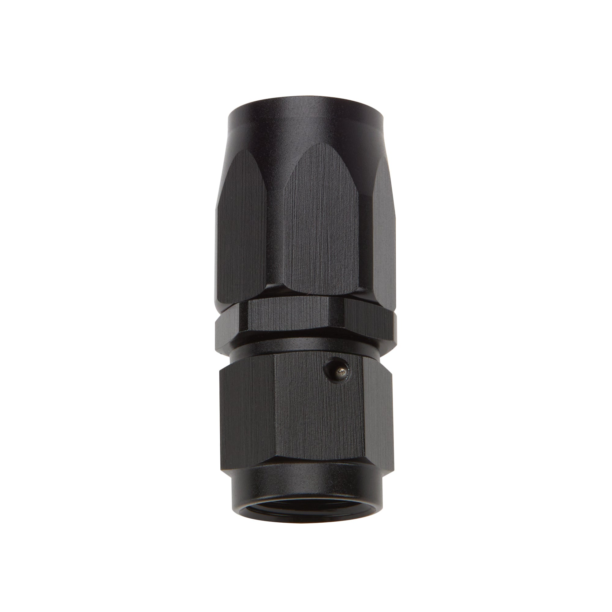 Allstar Performance ALL49314 Reusable Hose End Black Straight -10 AN Aluminum Fitting