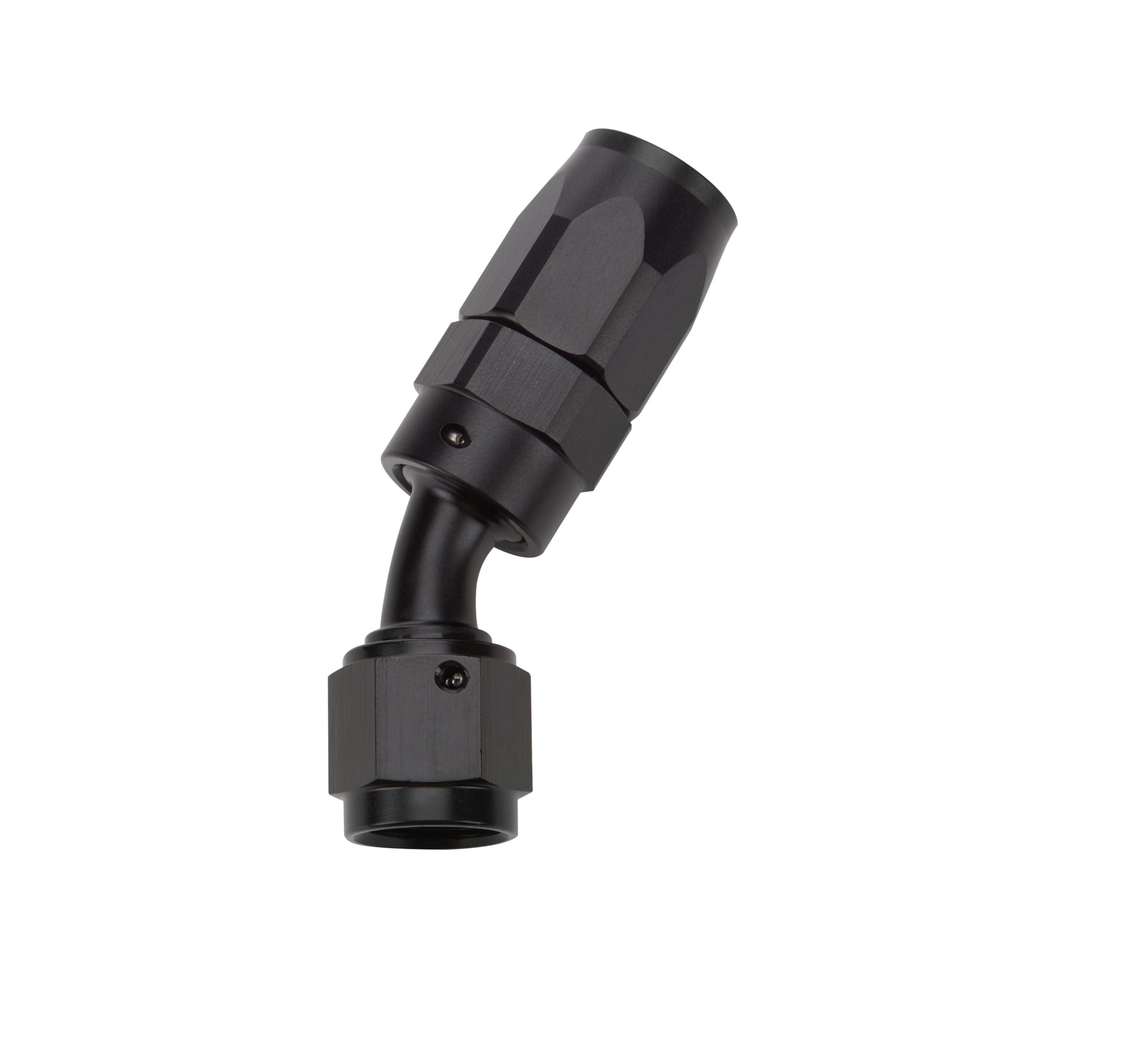 Allstar Performance ALL49322 Reusable Hose End Black 30 Degree 6 AN Elbow