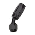 ALLSTAR Performance ALL49323 Reusable Hose End Black 30 Degree Elbow -8 AN