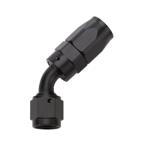 Allstar Performance ALL49333 Reusable Hose End Black 45 Degree Elbow for -8 AN Hose