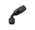 Allstar Performance ALL49342 Reusable Hose End Black 60 Degree Elbow -6 AN