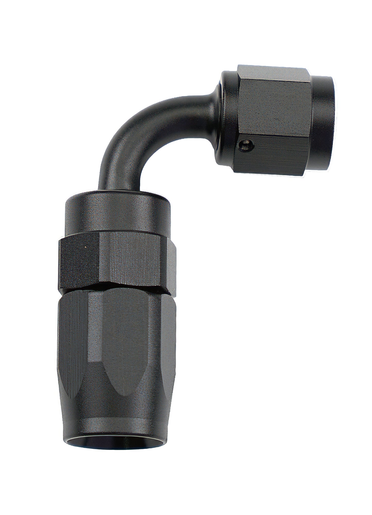 Allstar Performance ALL49351 Reusable Hose End Black 90 Degree Elbow -4 AN