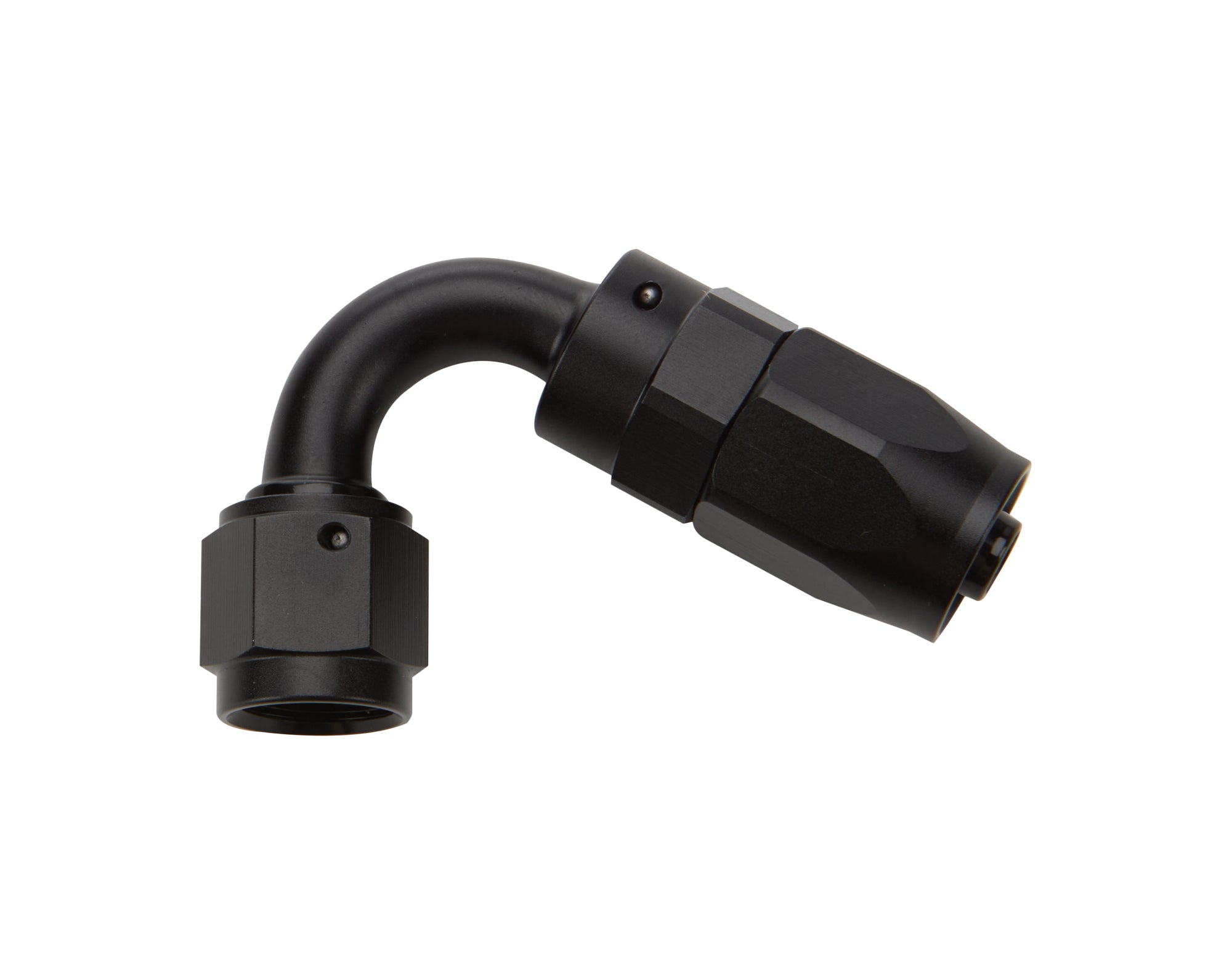 Allstar Performance ALL49362 Reusable Hose End Black 120 Degree Elbow for -6 AN Hoses