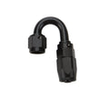 Allstar Performance ALL49382 Reusable Hose End Black 180 Degree Elbow -6 AN