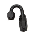 Allstar Performance ALL49383 Reusable Hose End Black 180 Degree Elbow -8 AN