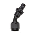 Allstar Performance ALL49426 Pushlock Hose End Black 30 Degree Elbow -16 AN