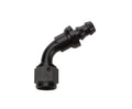 ALLSTAR Performance ALL49442 Pushlock Hose End Black 60 Degree Elbow -6 AN