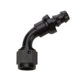 Allstar Performance ALL49445 Pushlock Hose End Black 60 Degree Elbow for 12 AN Hose